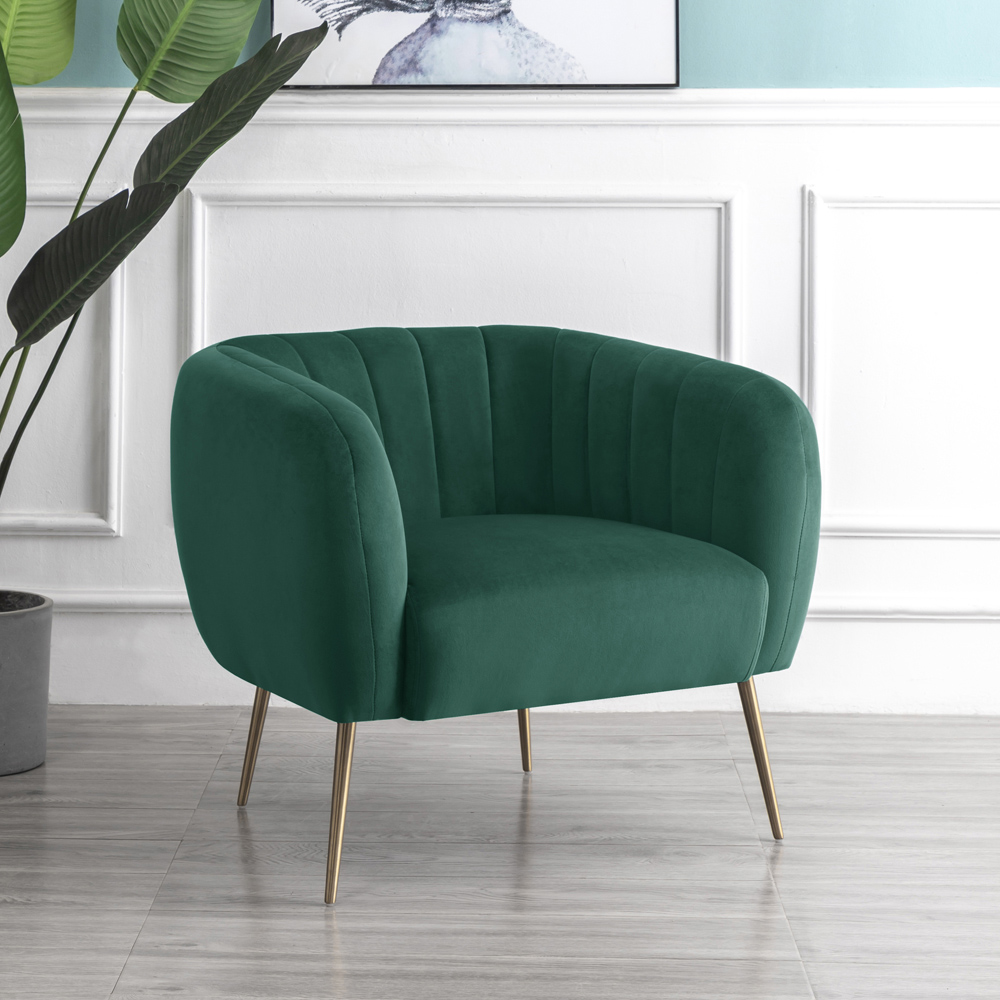 Artemis Home Matilda Green Accent Chair Image 3
