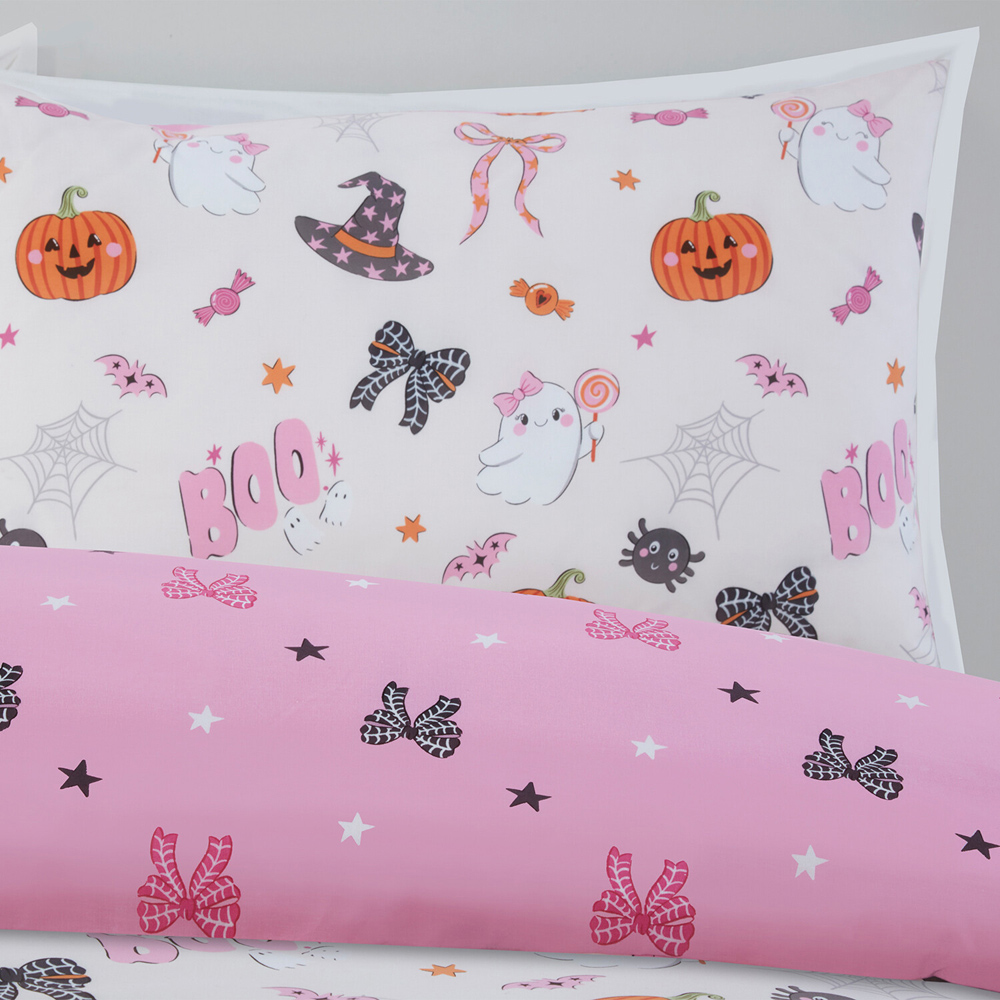 Boo-tiful Duvet Set Pink Double Image 3