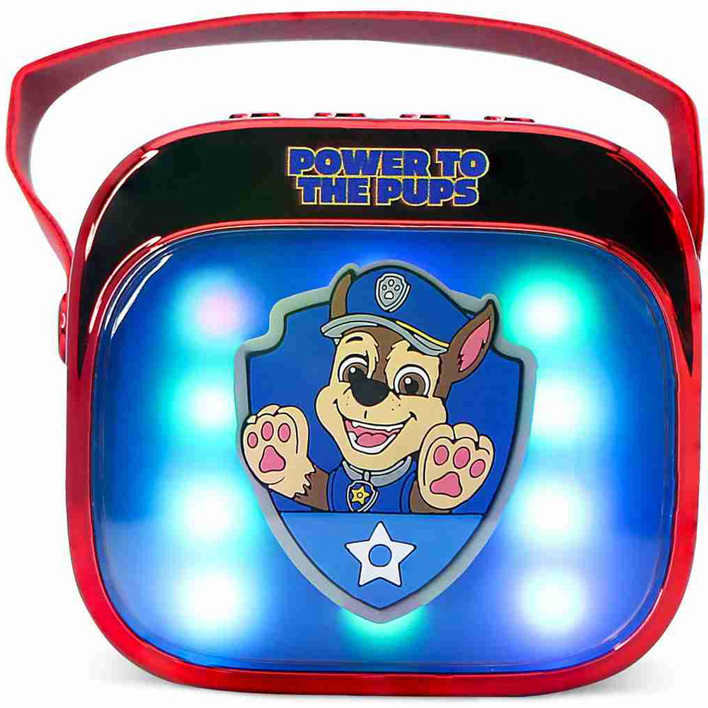 OTL Paw Patrol PopSing LED Light-Up Wireless Karaoke Speaker and Microphone Image 5