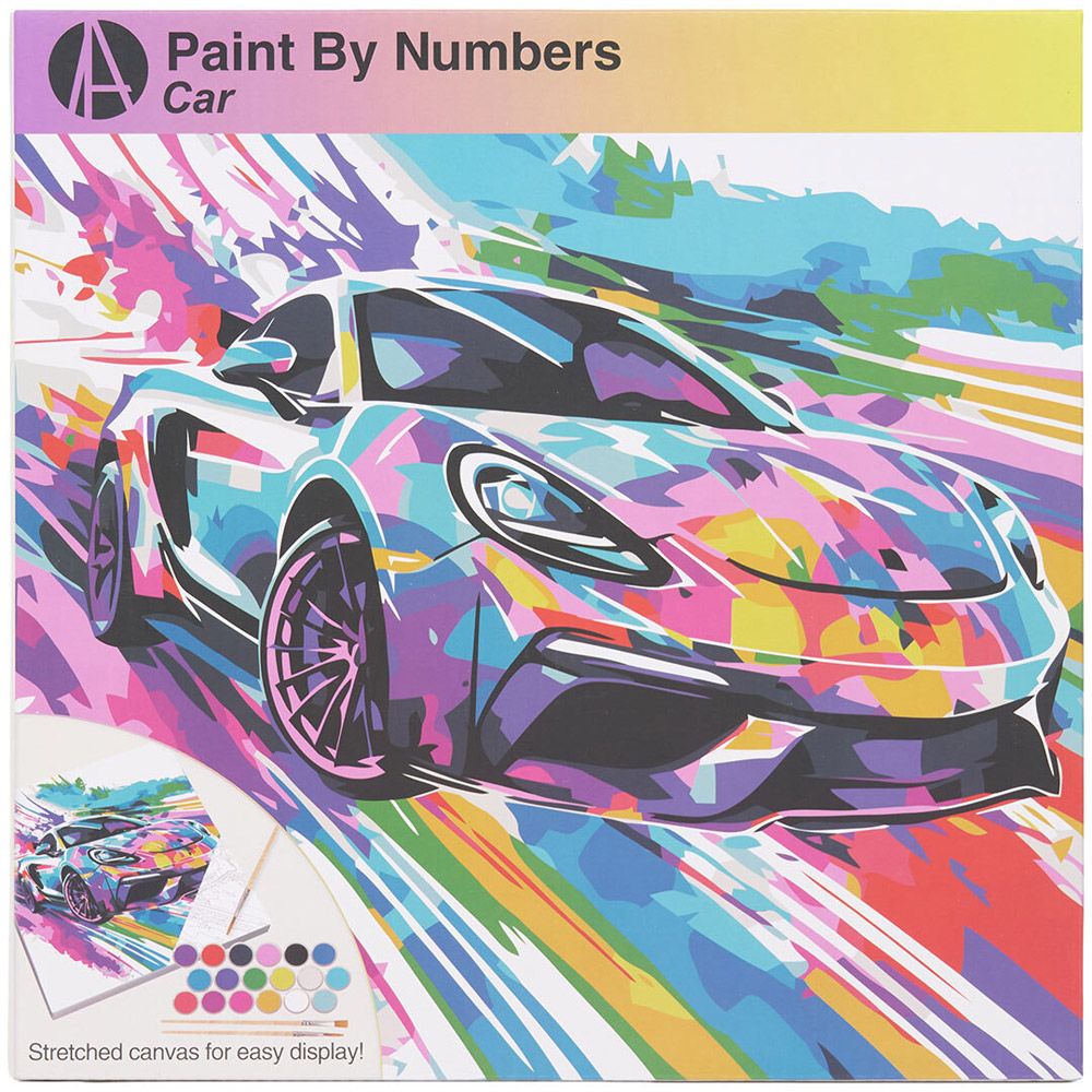 Paint by Numbers Car or Bike Kit Image 4
