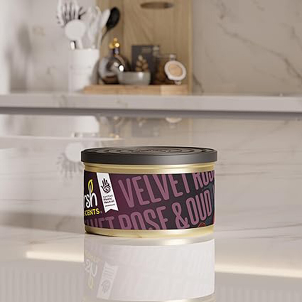 Frsh Scents Air Freshener Tin Velvet Rose and Oud Image 2