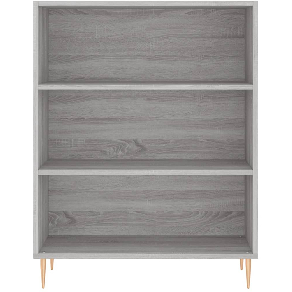 vidaXL 2 Door 3 Shelf Grey Sonoma Highboard Image 8