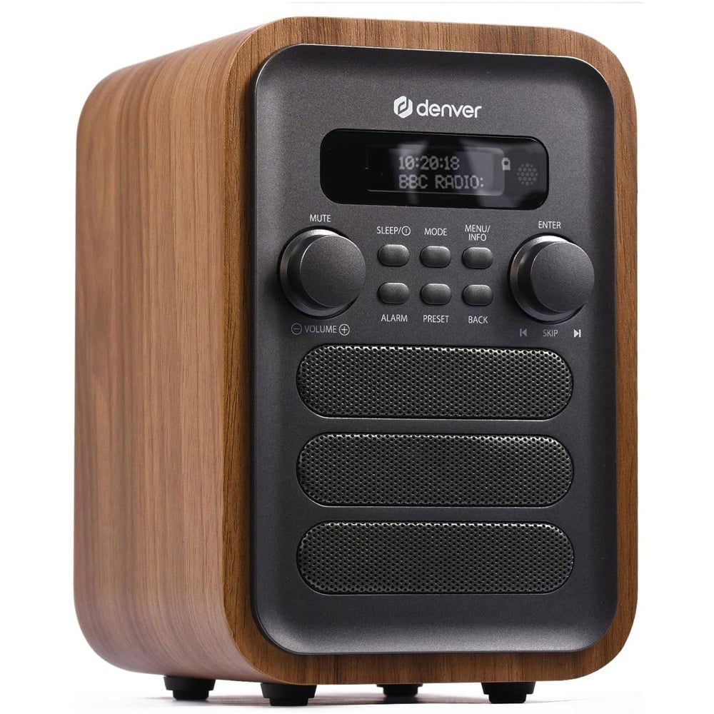 Denver DAB-48 Grey Bluetooth DAB Radio with Remote Control Image 3