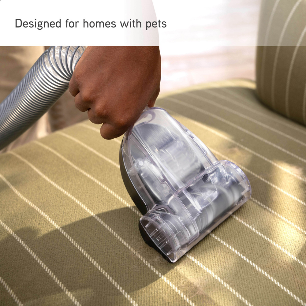 Vax Silver and Orange Pick Up Pet Cylinder Bagless Corded Vacuum Cleaner 800W Image 9