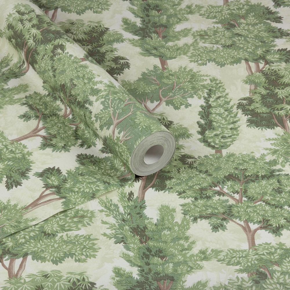 Arthouse Organic Forest Green Wallpaper Image 2