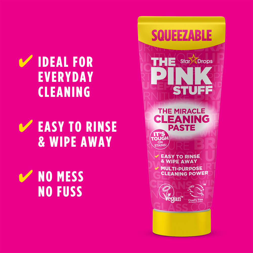 The Pink Stuff Squeezable Cleaning Paste Image 2