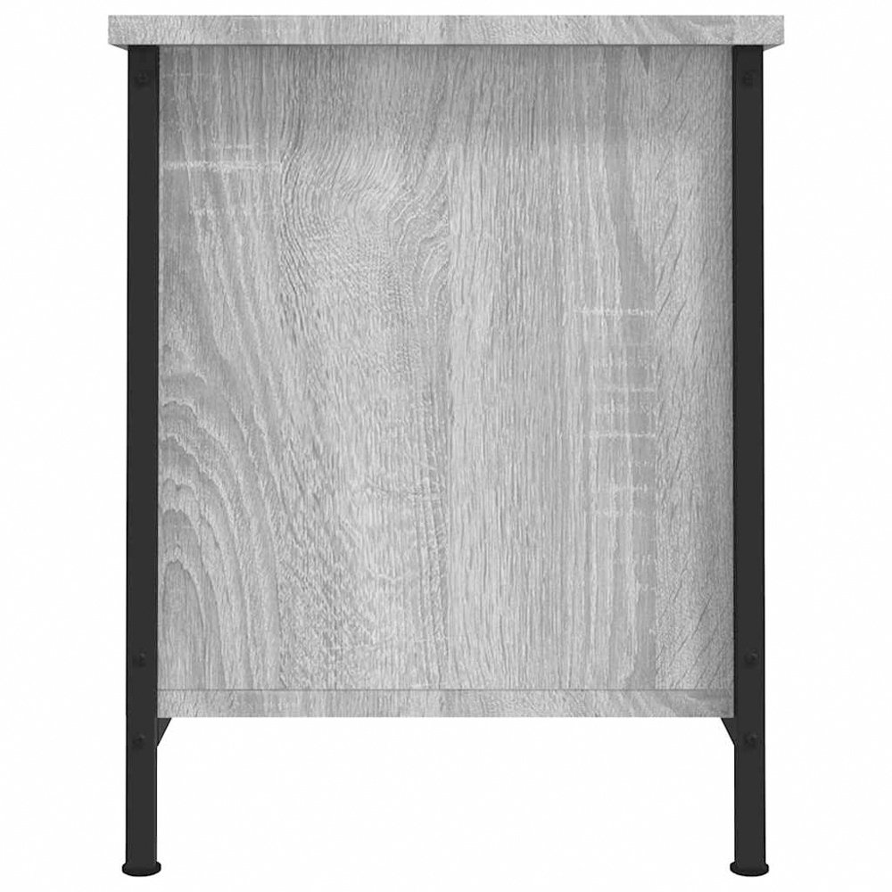 vidaXL 2 Door Grey Sonoma TV Cabinet Image 5