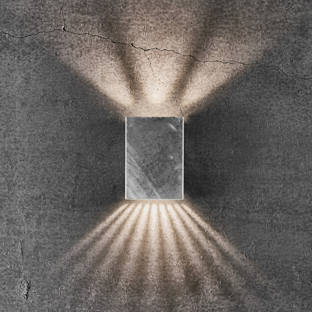Nordlux Fold 10 Galvanised Wall Light Image 2
