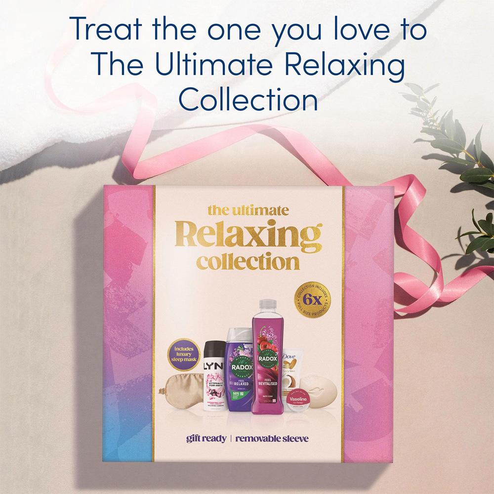 Radox The Ultimate Relaxing Collection Luxury Bath and Body Pamper Women Gift Set 4 Pack Image 7