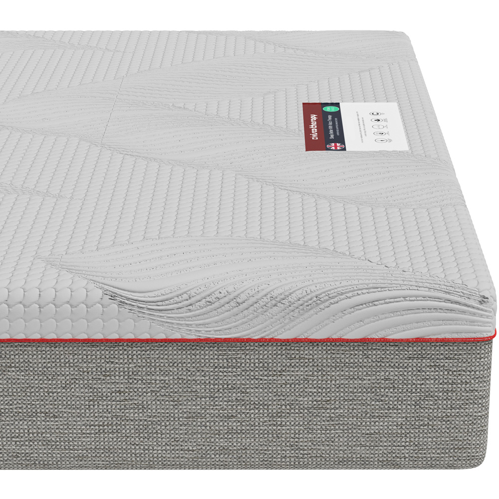 Visco Therapy Small Double Harmony Gel Memory Pocket Sprung Mattress with 2 Deep Sleep Pillow Image 4