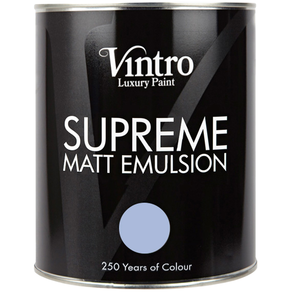 Vintro Paint Georgian Sky Matt Emulsion Interior Paint 1L Image 2