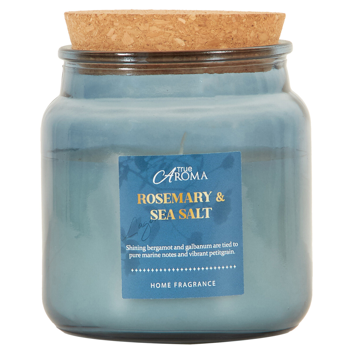 Glass Jar Candle with Cork Lid Image 5