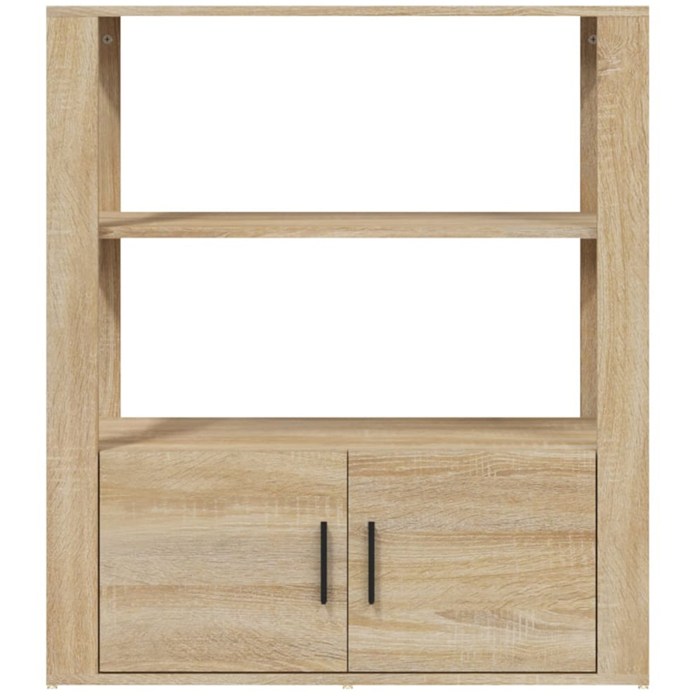 vidaXL 2 Door 2 Shelf Sonoma Oak Sideboard Image 6