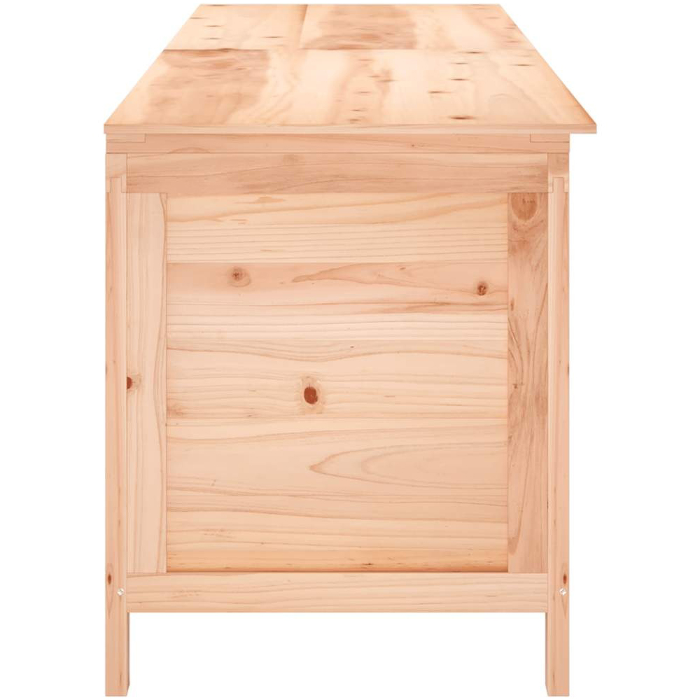 Walplus Solid Fir Wood Slatted Garden Storage Box 56.5 x 198.5 x 50cm Image 6