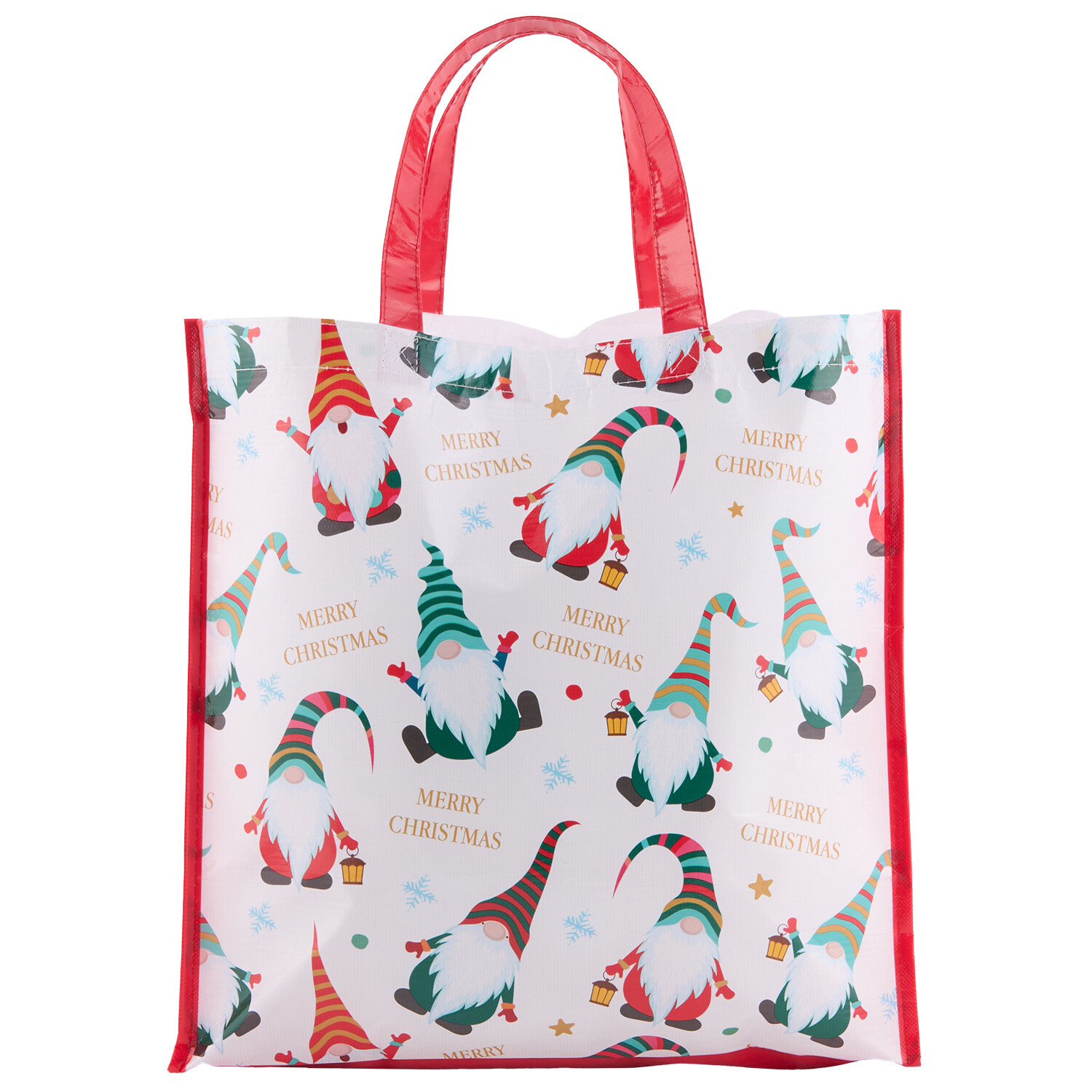 Christmas Bright Gonk Shopper Bag Multicolour Image 2