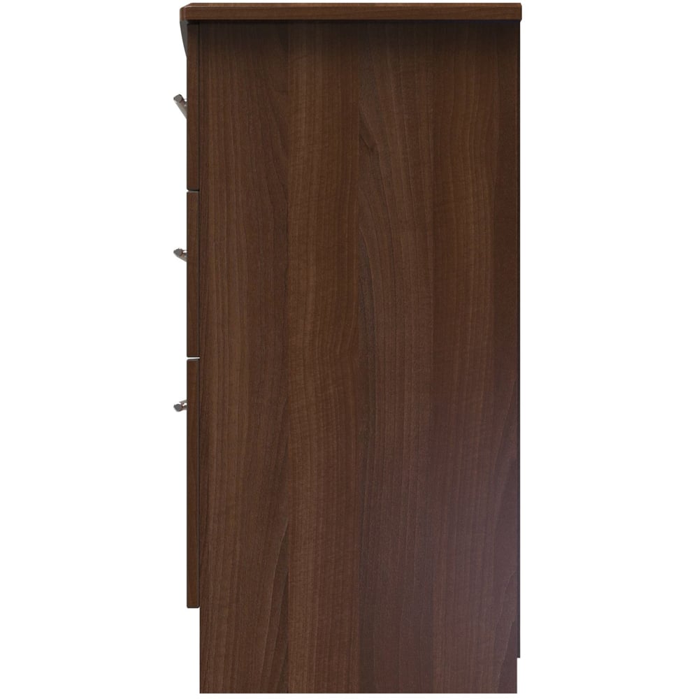 Crowndale Sherwood 6 Drawer Noche Walnut Chest of Drawers Image 3