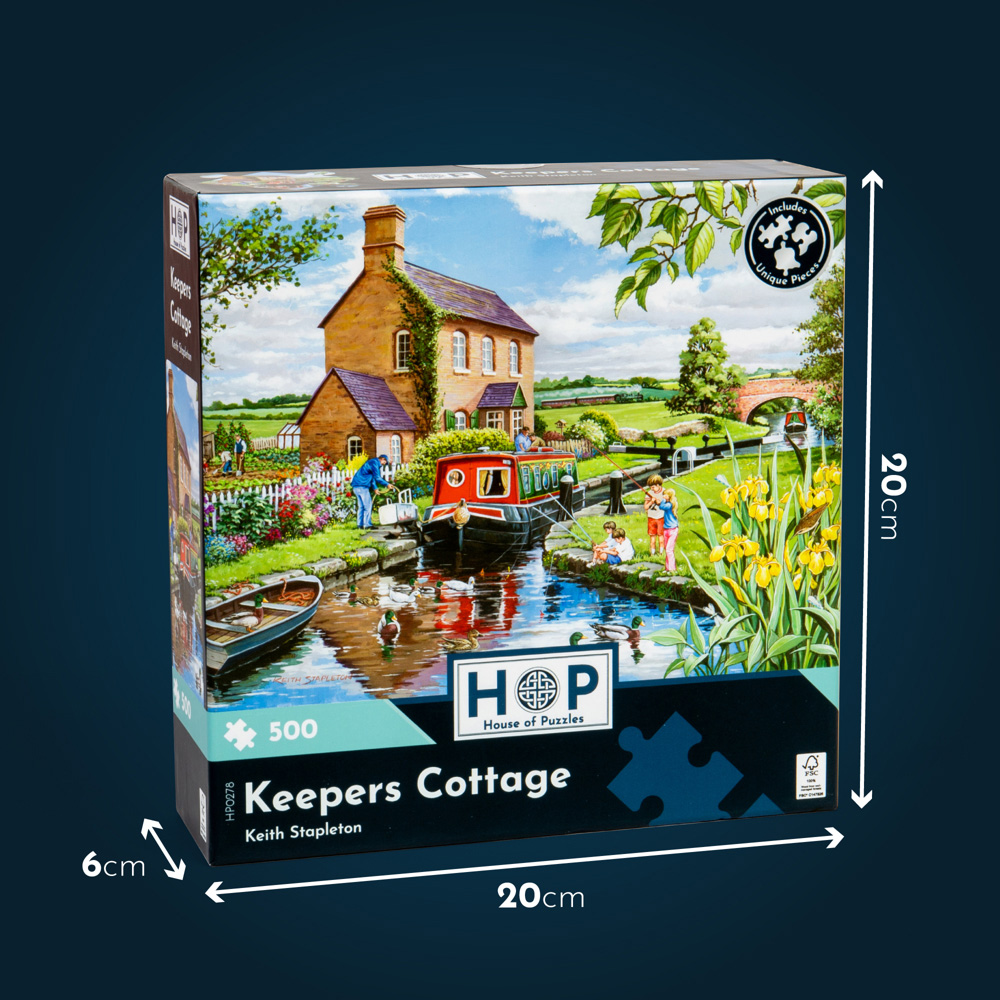 The House of Puzzles At The Garden Centre 500 Piece Jigsaw Puzzle Image 6