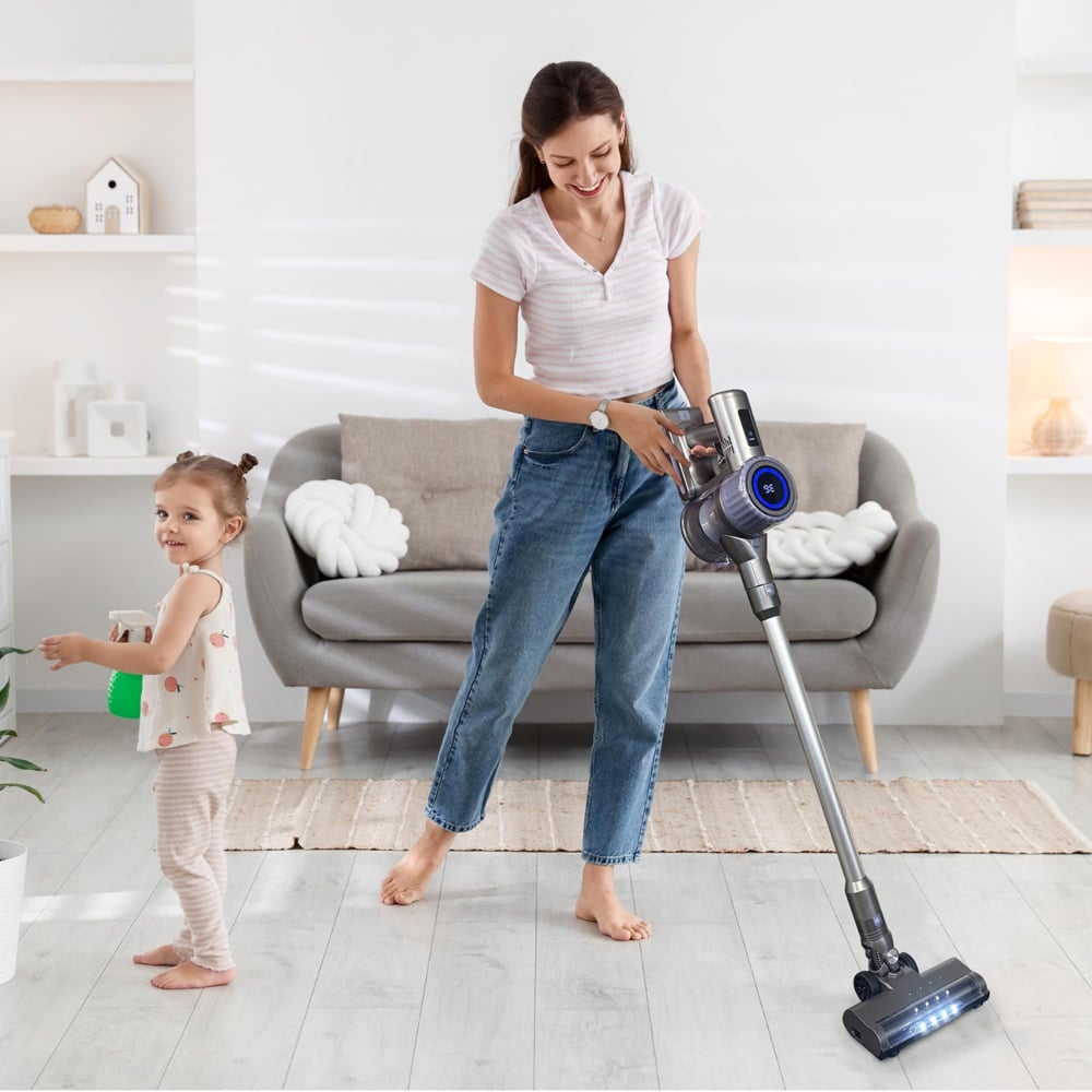 Alivio Handheld Cordless Vacuum Cleaner 550W with Touch Screen Image 3