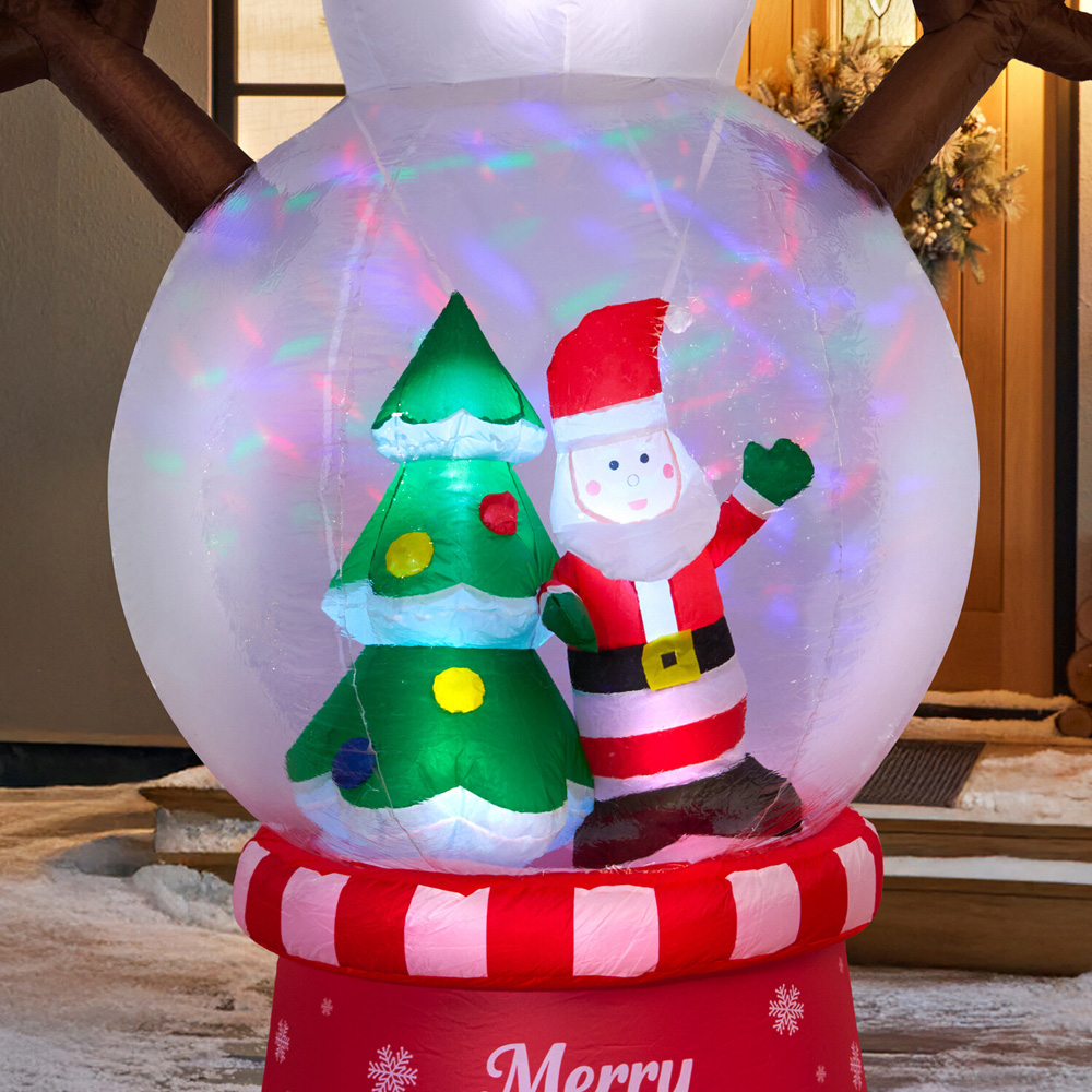 Snowman Snowglobe Inflatable Image 3