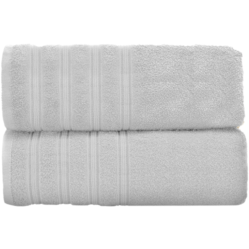 Velosso Hampi Cotton White Jumbo Sheet Set of 2 Image 1