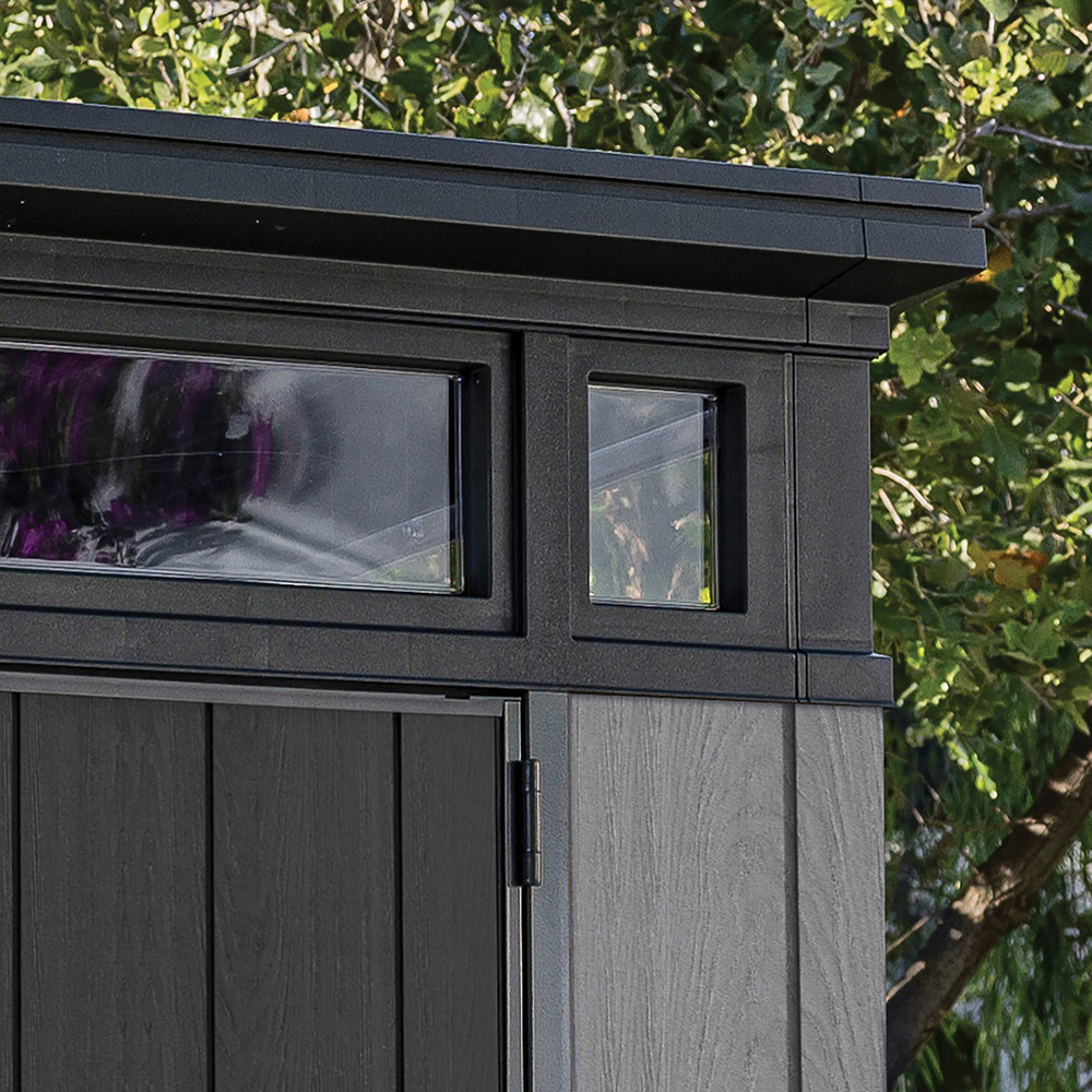Keter Artizan 2.0 9 x 7ft Grey Pent Garden Storage Shed Image 8