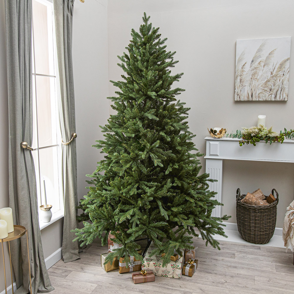 The Christmas Centre Basildon Green Artificial Xmas Tree 7ft Image 2