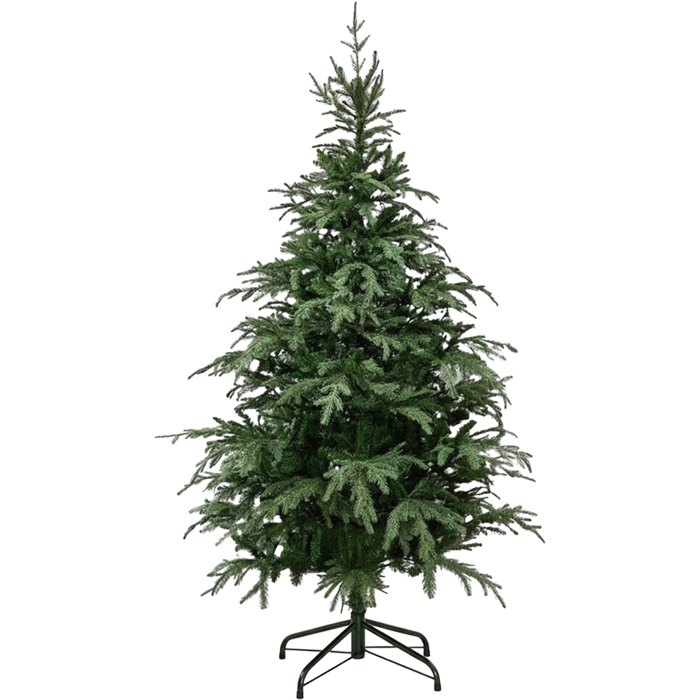 The Christmas Centre Highclere Green Wide Spruce Artificial Xmas Tree 7ft Image 1