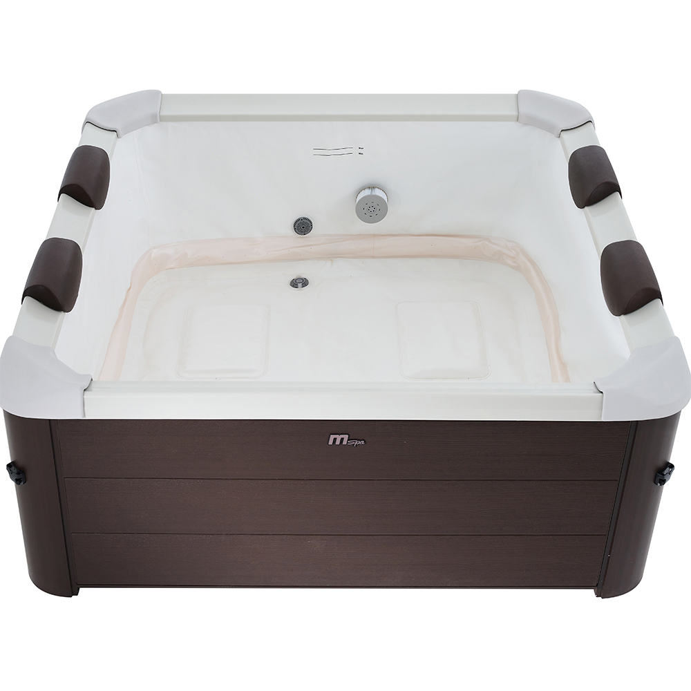 MSpa Tribeca 6 Person Brown Portable Hot Tub with Smart App Control Image 3