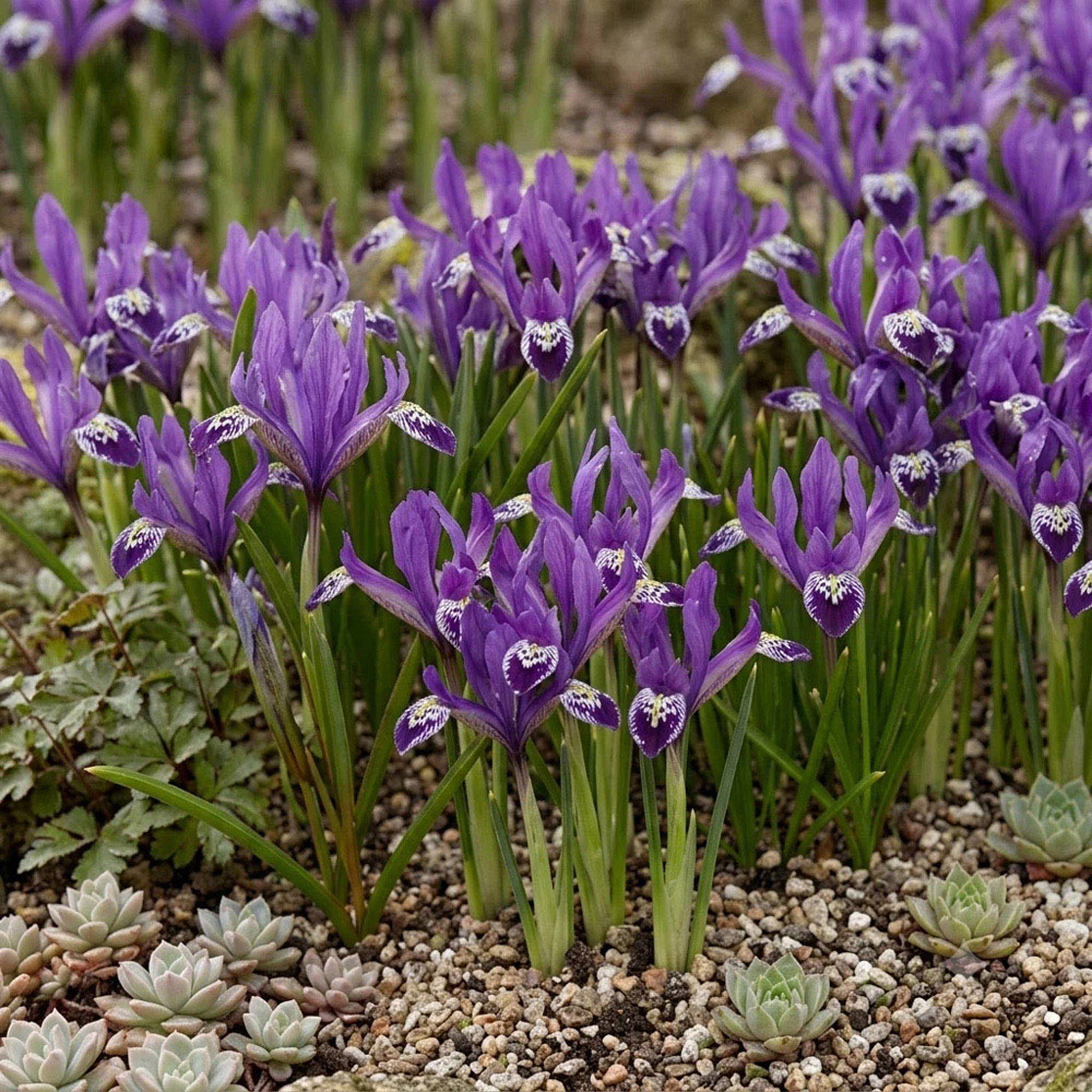 Thompson and Morgan Iris Reticulata Spot On Autumn Planting Bulb 8 Pack Image 4