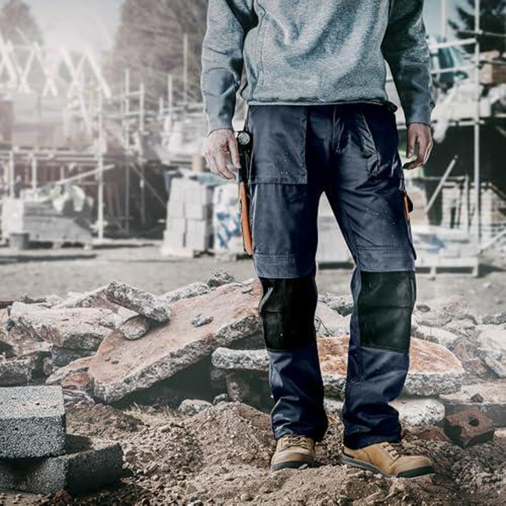 Scruffs Worker Trouser 36L Navy Image 2