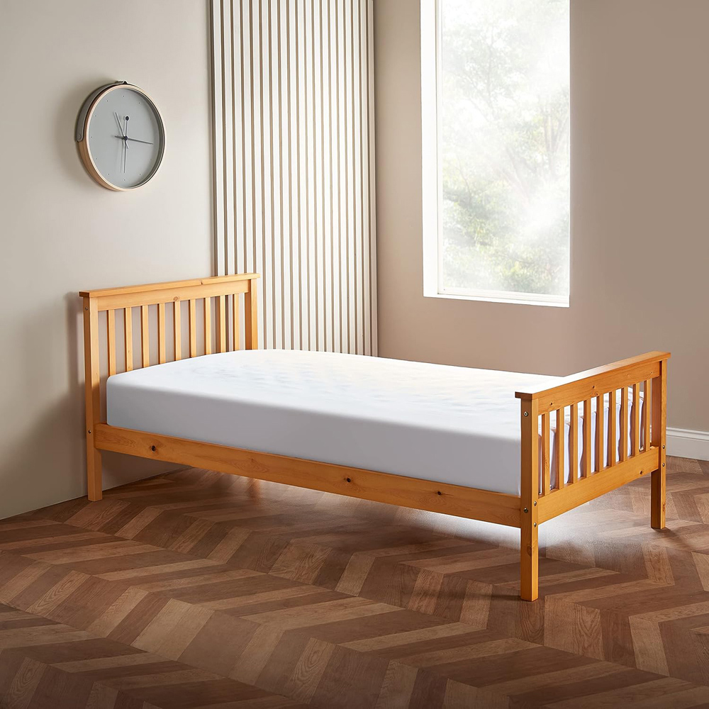 Home Treats Single Wooden Bed Frame Image 6