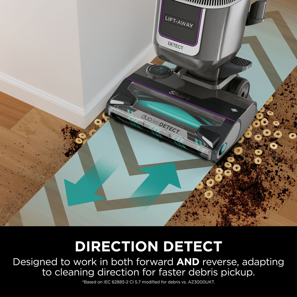 Shark Detect LA450UKT Graphite Grey Pet Pro Corded Upright Vacuum Image 4