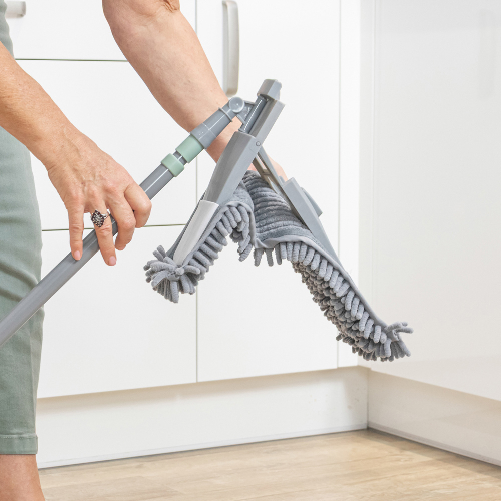 JVL Cleaning Grey Extendable Chenille Mop Image 8