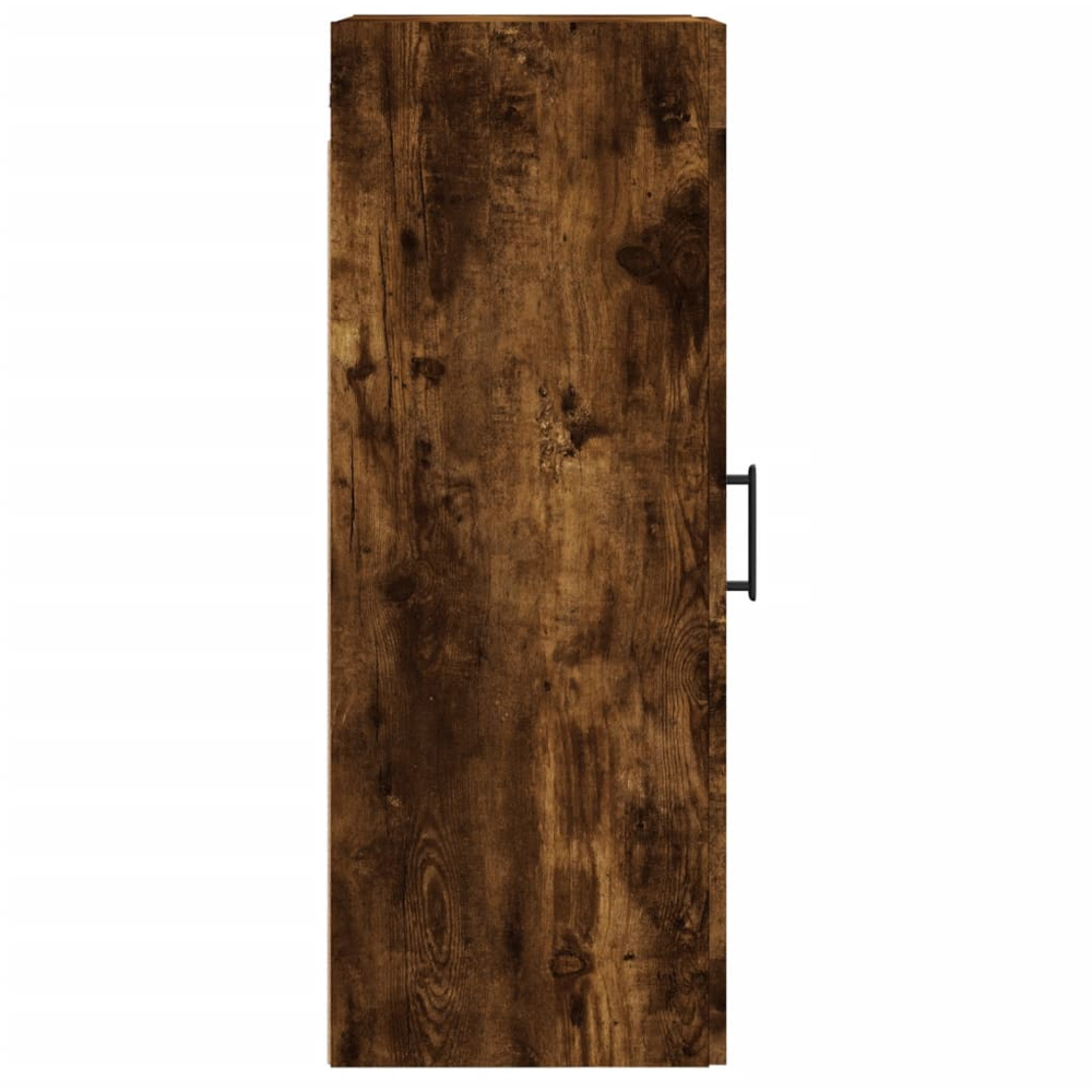 vidaXL Single Door Smoked Oak Wall Mounted Cabinet Image 8