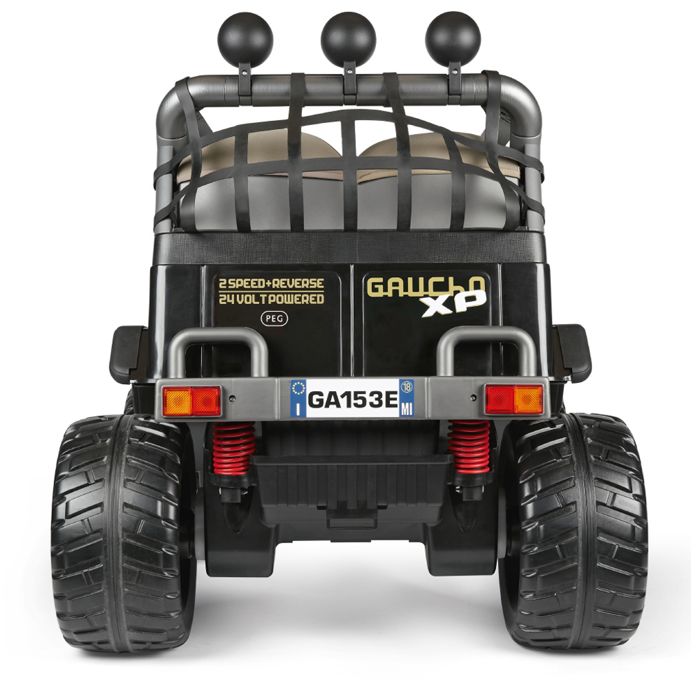 PEG Gaucho XP Kids Electric Ride-On Off-Road Vehicle Black and Gold 24V Image 4
