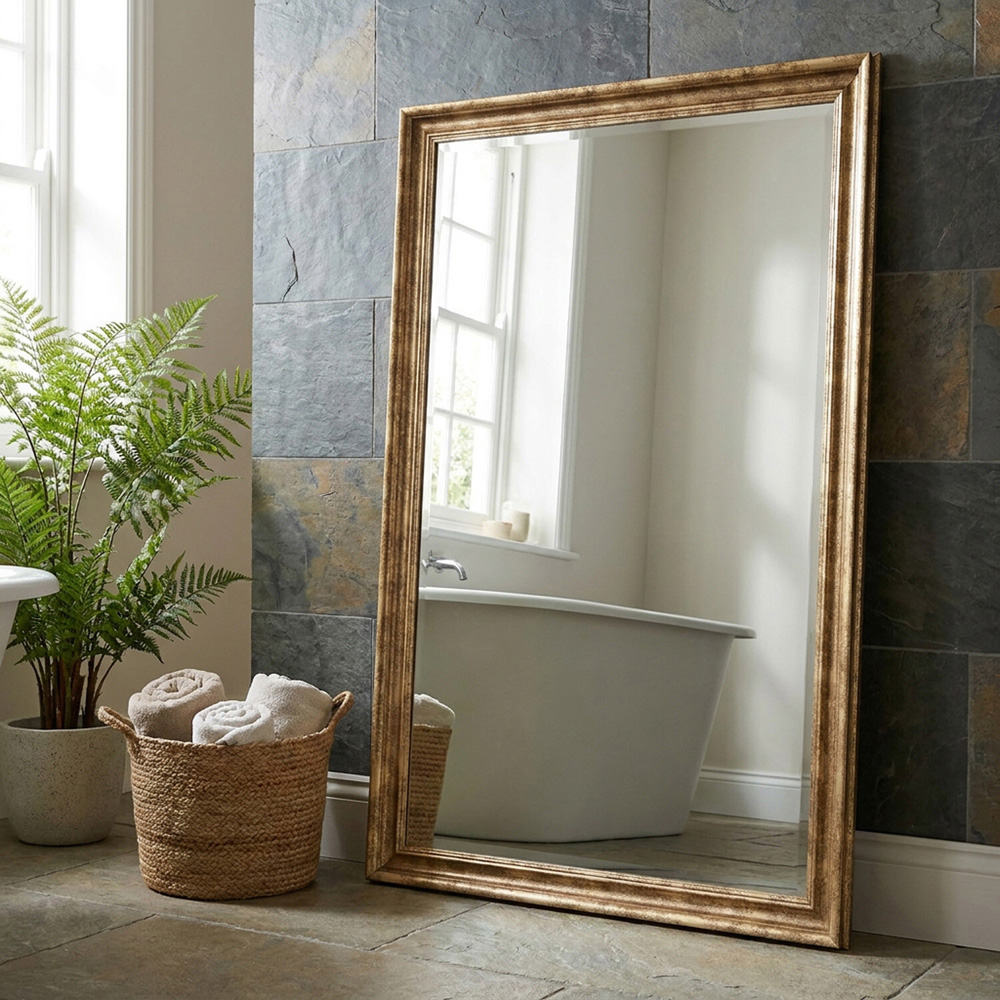 Maison Antique Bevel Mirror Gold Image 7
