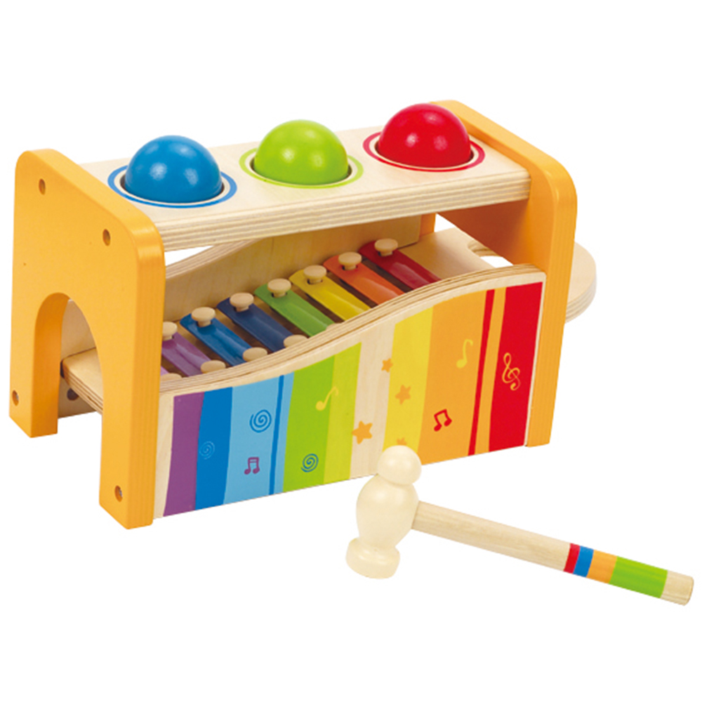 Hape Kids Pound and Tap Play Bench Set Image 3