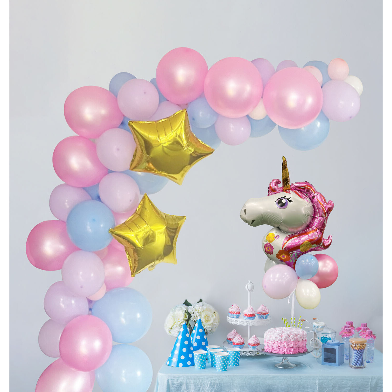 Unicorn Balloon Arch Kit Image