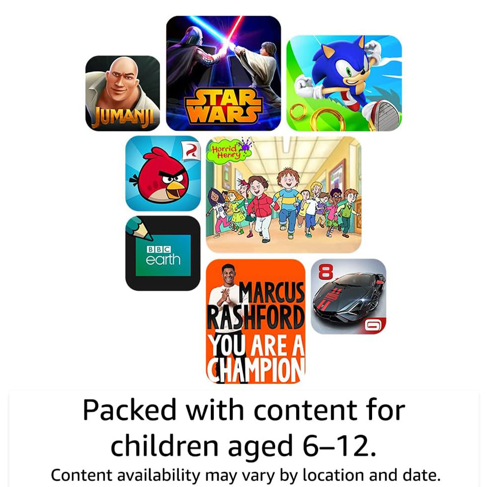 Amazon Fire HD 8 Kids Pro Tablet 8 inch Display 32GB Cyber Sky Image 3