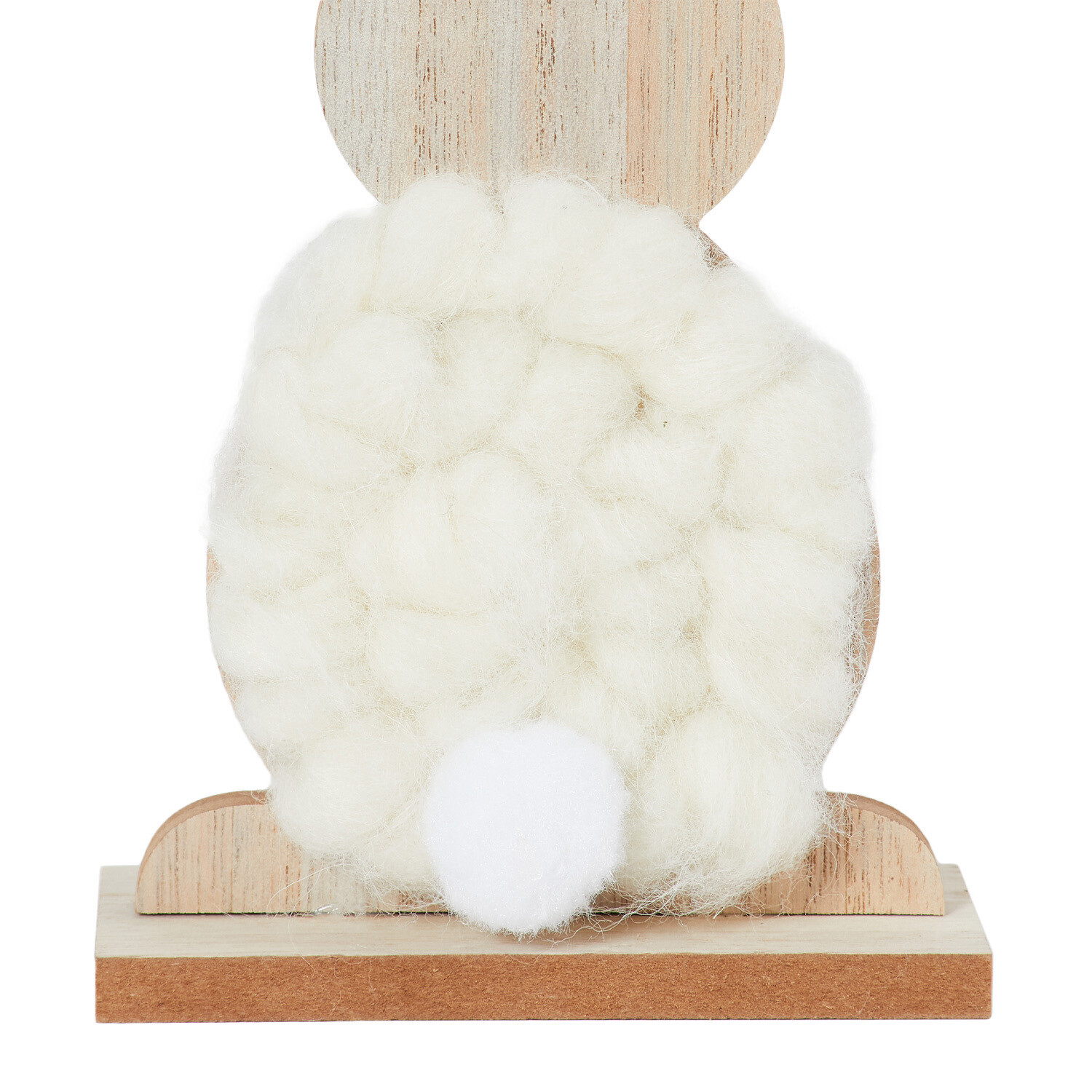 Woolly Bunny Ornament - Natural Image 4