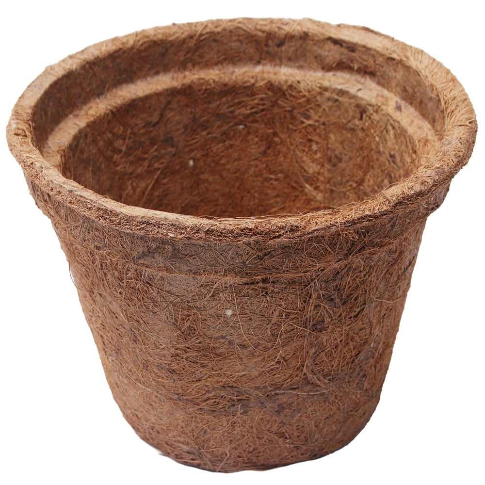 Coco & Coir Round Pot 11cm Image 1