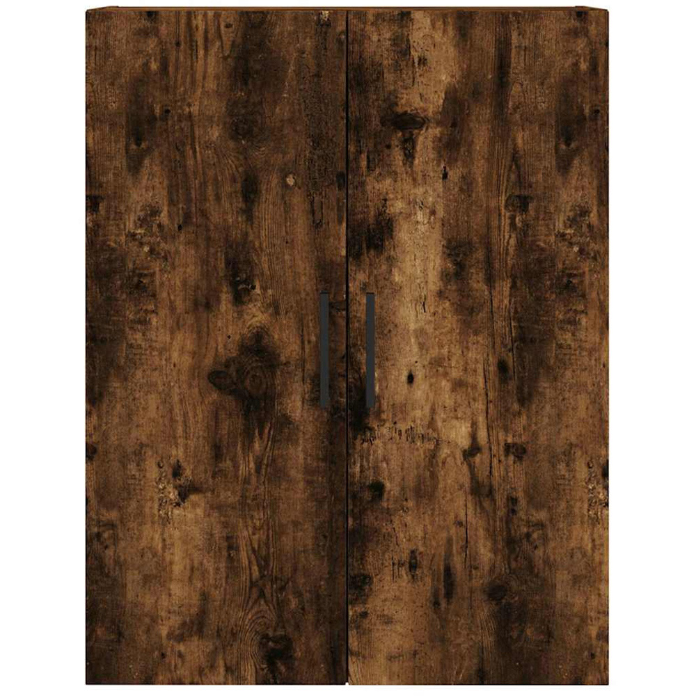 vidaXL 3 Door 3 Drawer 5 Shelf Smoked Oak Highboard Image 6