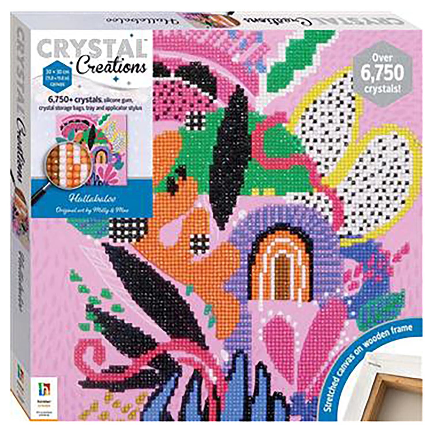 Hinkler Crystal Creations Canvas - Hullabaloo Image