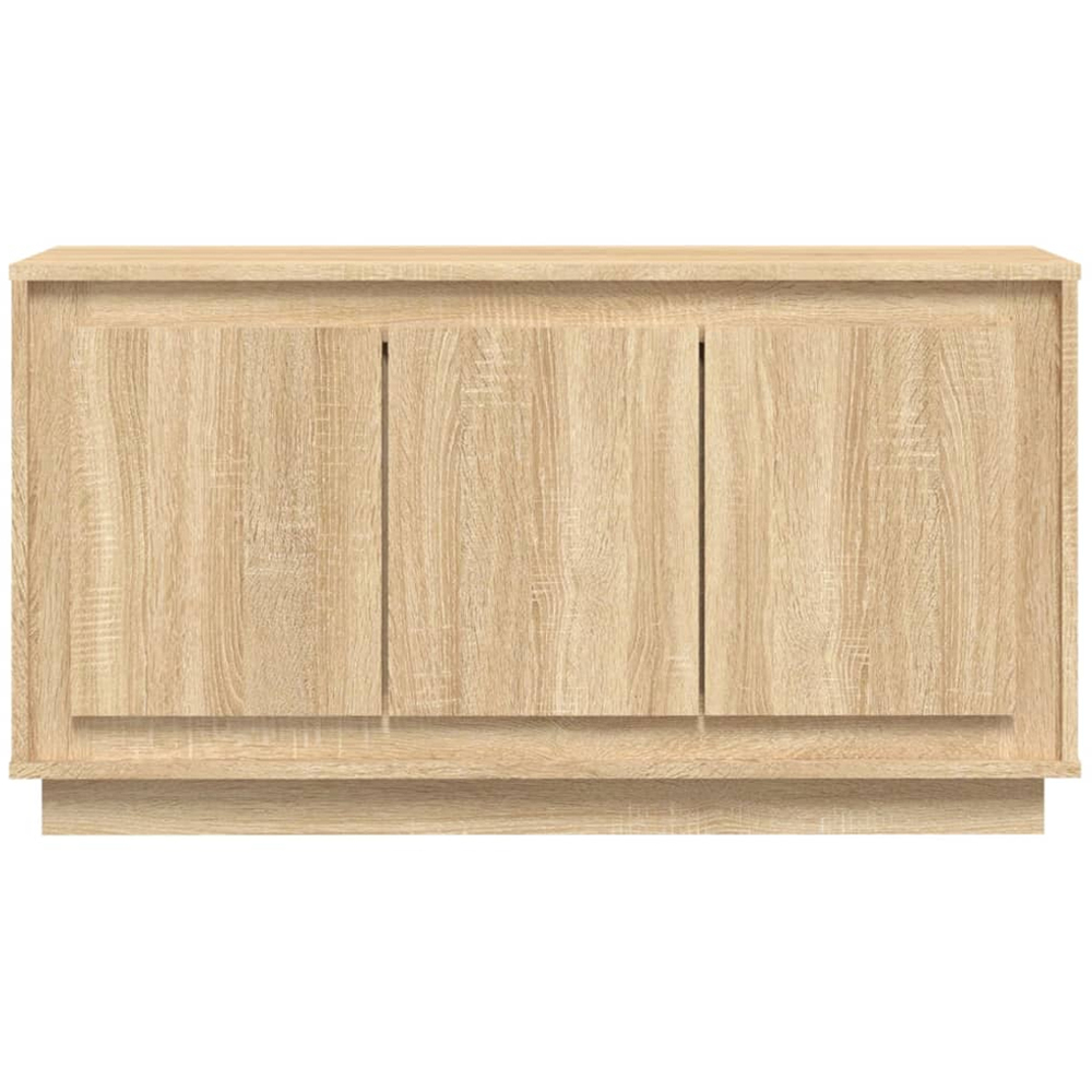vidaXL 3 Door Sonoma Oak Sideboard Image 5