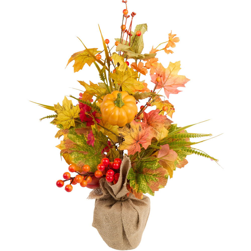 Autumnal Floral Table Tree Image