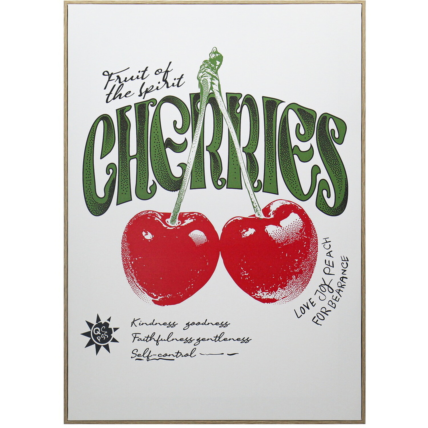 Framed Vintage Fruit Print Image 5