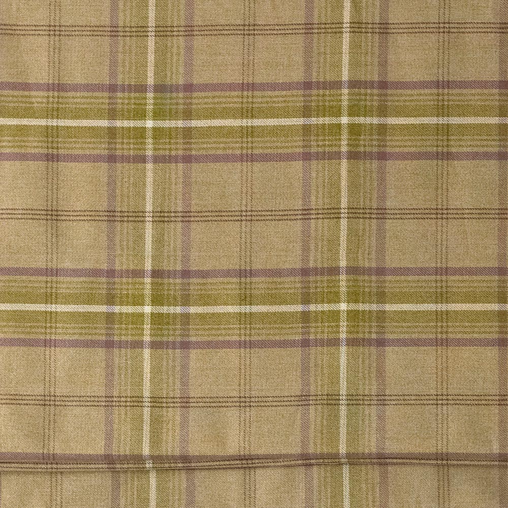 Aviemore Tartan Faux Wool Blackout Roman Blind Thistle 153cm Image 2