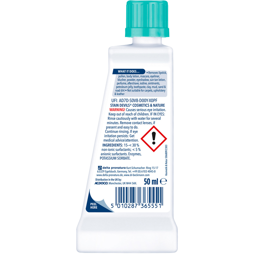 Dr. Beckmann Stain Devils Cosmetics and Nature Stain Remover Image 2