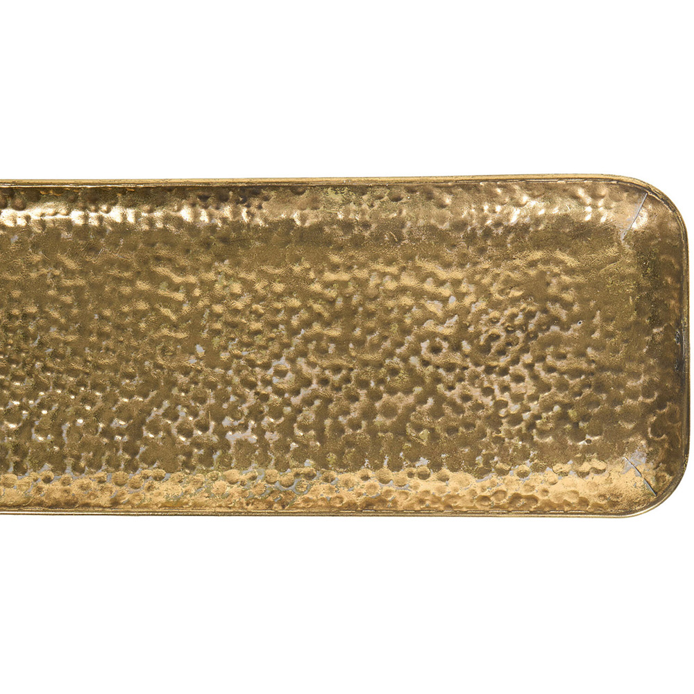 Ottilie Metal Tray Gold Image 3