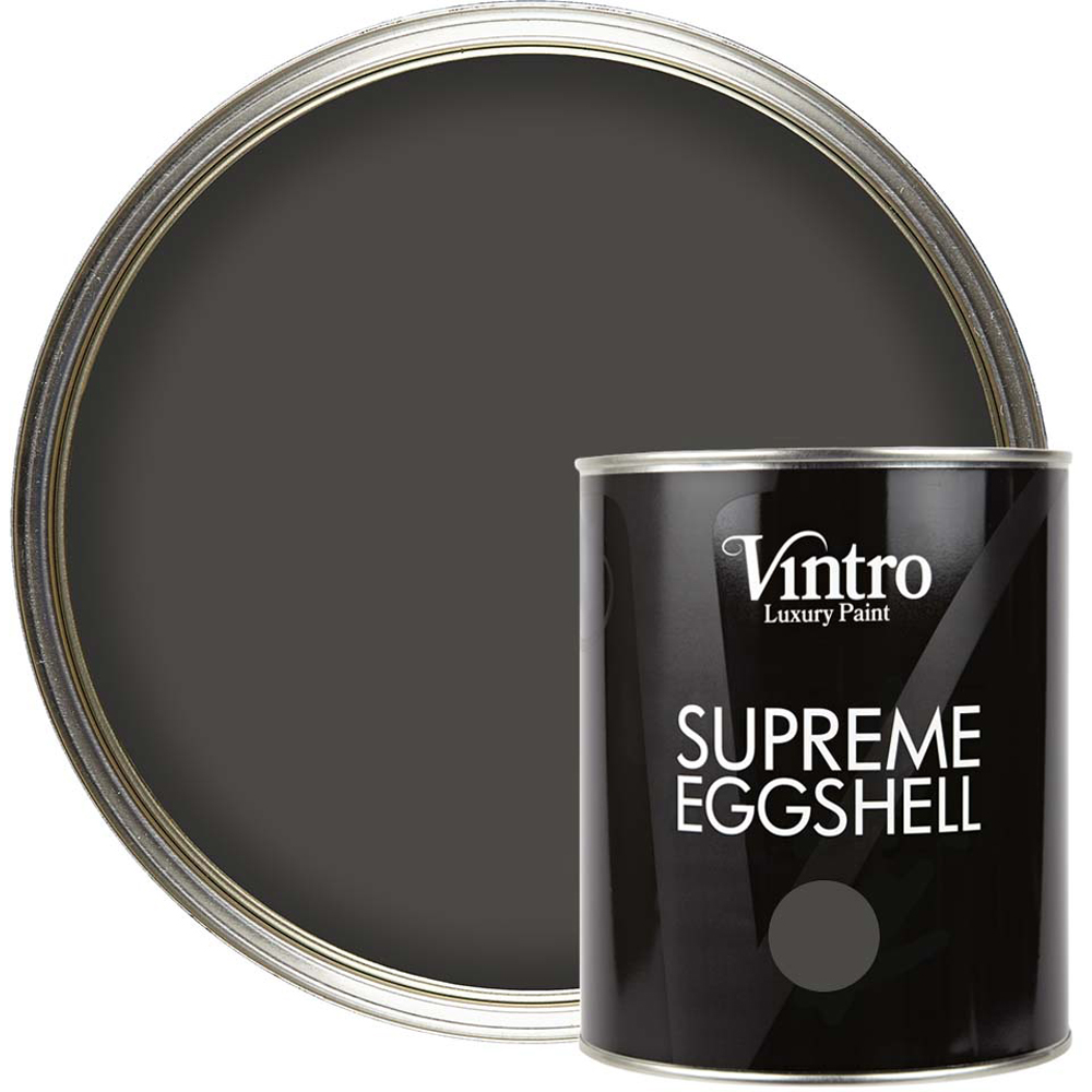 Vintro Paint Midnight Eggshell Paint 1L Image 1